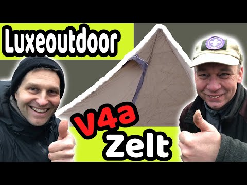 (Winter-) Camping 😁 | Lagerfeuer 🔥 |  Bud Spencer Bohnenpfanne | Zelt Test mit Michas Pfadfinderei