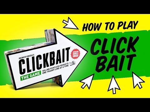 How to play: Clickbait – The Family Party Game by Reiner Knizia