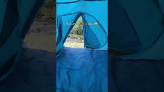 Wild camping near a stream #camping #wildcamping #tent
