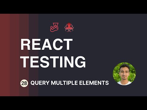 React Testing Tutorial 1 Introduction