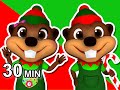 Doop Dap Christmas Kick Off Merry Carols Kids Songs Baby Learning Busy Beavers For Toddlers