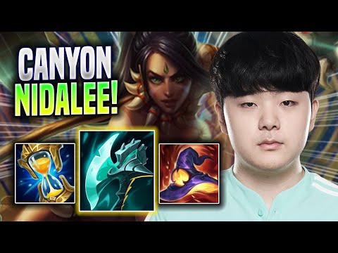 CANYON IS A GOD WITH NIDALEE! - DK Canyon Plays Nidalee JUNGLE vs Wukong! | Season 2022