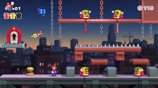 Mario Vs Donkey Kong Level 8-3 plus