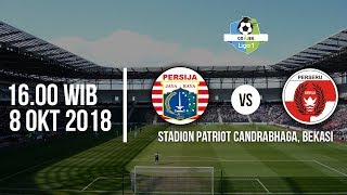 Live Streaming Indosiar Liga 1 2018, Persija Vs Perseru Serui, Pukul 16.00 WIB