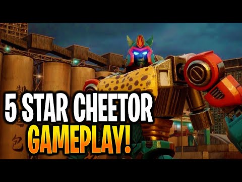 5 STAR CHEETOR GAMEPLAY! - Transformers: Forged To Fight