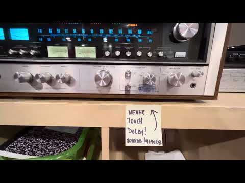 Sansui 8080DB Receiver, 1976, 80 WPC.  Don’t touch the Dolby Controls!