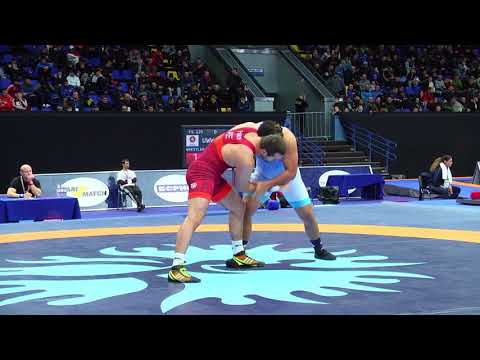 1 8 Final GR   97 kg AZE TURMAN EYUBOV GUA LESTER CALDERON