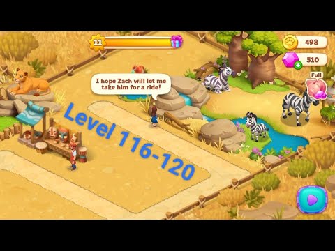 Gameplay Wildscapes Level 116-120