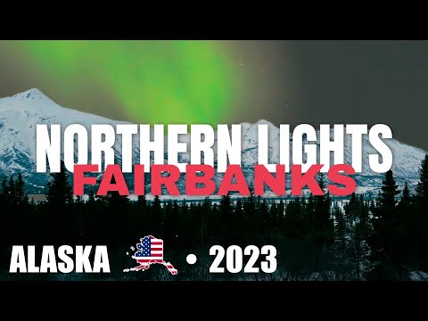 Magic of Northern Lights and Ice caves | Fairbanks Adventures | Alaska | Travel | 2023