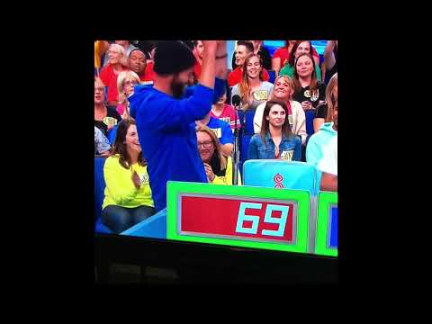 Guy Bids $69 on the Price is Right to be Funny and Wins the bid and a Car! (Official Clip)