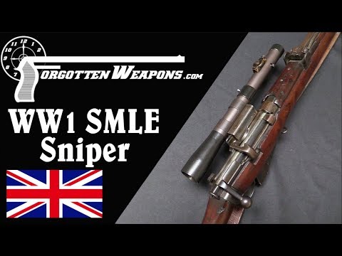 British World War One SMLE Sniper Rifle