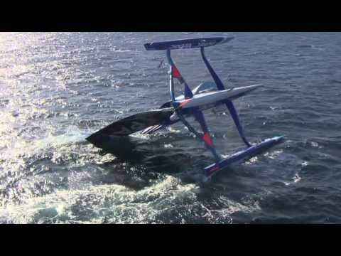 Le chavirage du MOD 70 Virbac Paprec comme si vous y étiez !