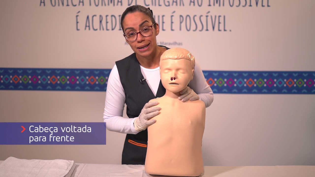 Primeiros socorros: Sangramento Nasal