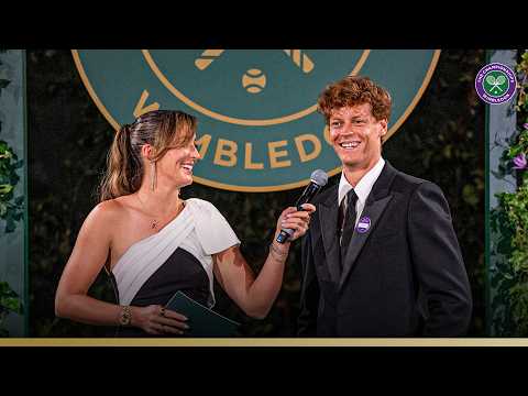 "I Nearly Cried!" | Jannik Sinner's Interview at the Wimbledon Champions' Dinner