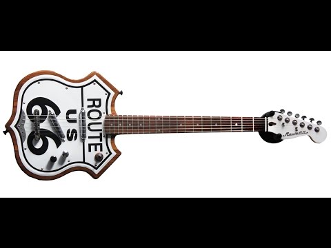 Route 66 Electrick Guitar by Capt Nemoff