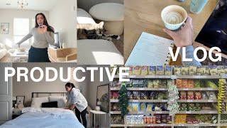 vlog: staying on track, grocery haul, winter habits