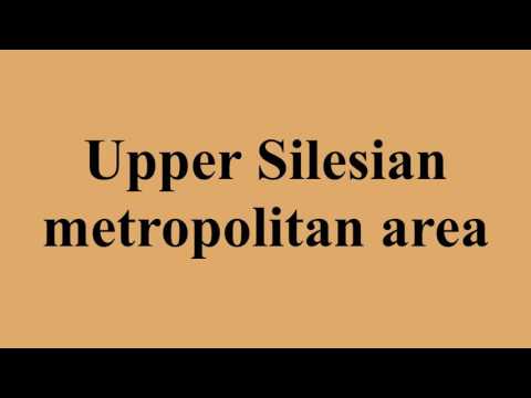 Upper Silesian metropolitan area