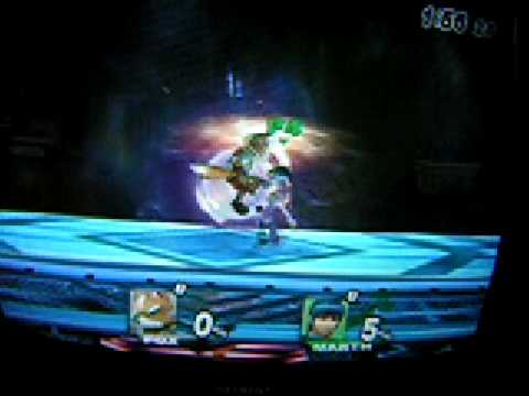 Marth Chain Grab on Fox (Moving)