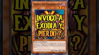 INVOCO A EXODIA Y PIERDO !!  #yugioh #shorts