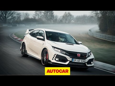 Honda Civic Type R Nurburgring front-drive lap record onboard | Autocar