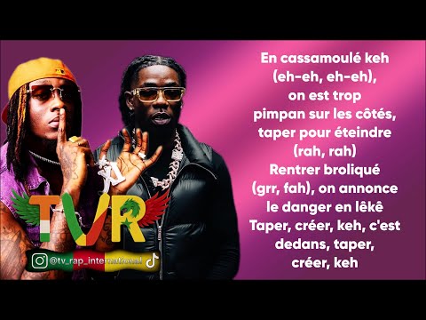 Himra x Gazo - TAPER CREER (Paroles/Lyrics)