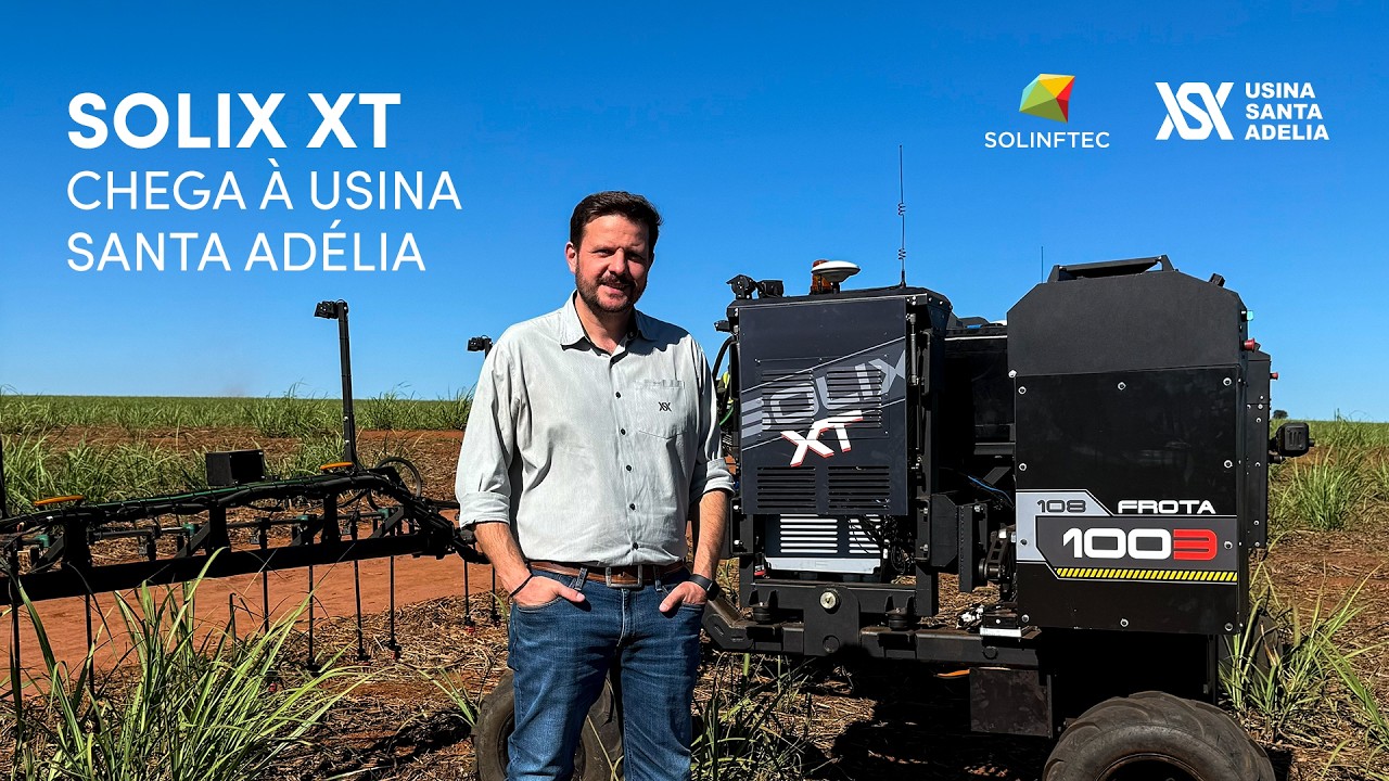 Como a Usina Santa Adélia está usando o Solix XT para evoluir a operação?