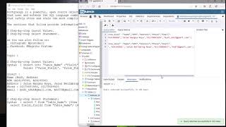 04 Insert And View Table Values Postgresql