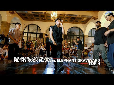 Top 4 // Filthy Rock Flava vs Elephant Graveyard // 808 BREAKERS ANNIVERSARY 2023 x STANCE