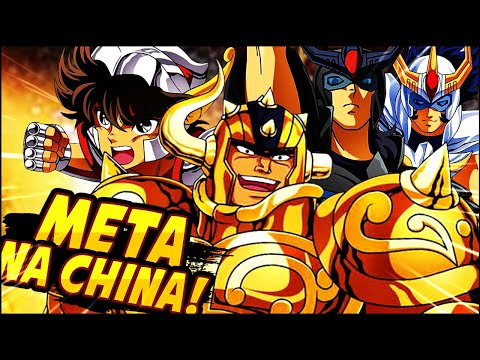 MONTEI UM TIME DE OLHOS FECHADOS! Picos de Rozan é Muito Divertido! | Saint Seiya Awakening