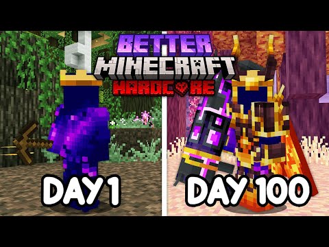 I Survived 100 Days in Better Minecraft Hardcore