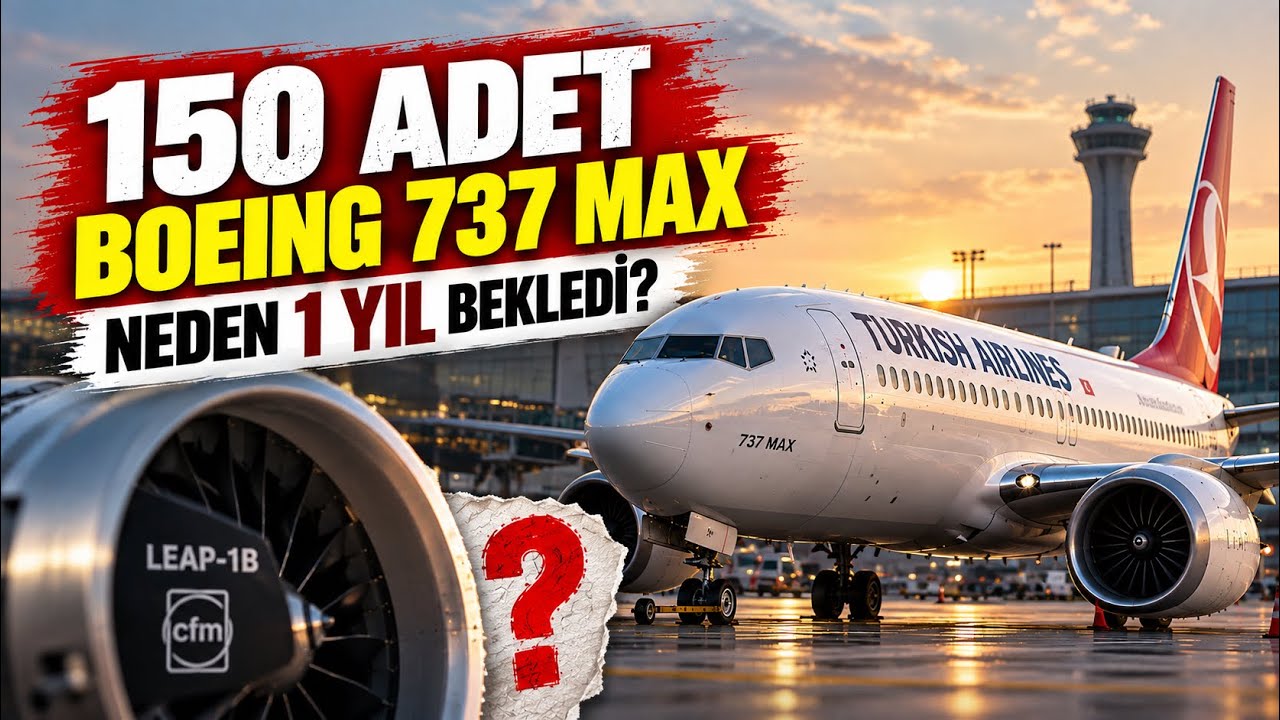 TÜRK HAVA YOLLARI'NIN BOEING 737 MAX SİPARİŞİ NEDEN 1 YIL GECİKTİ?