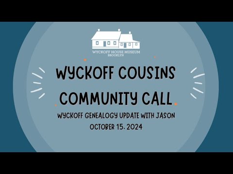 Wyckoff Family in America Introduction