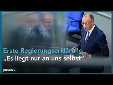 Erste Regierungserklärung von Bundeskanzler Merz