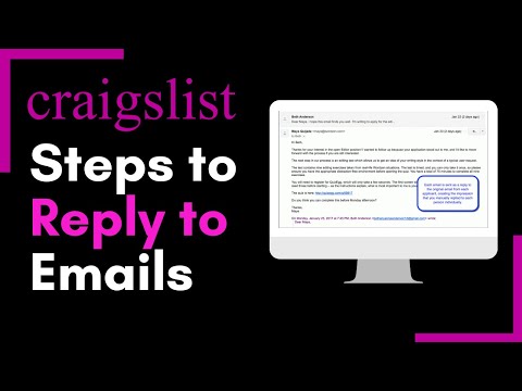 How Does Replying To Craigslist Work