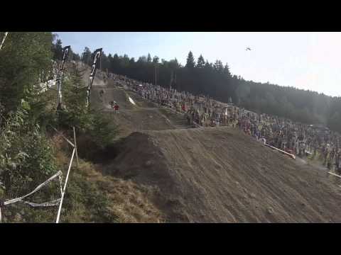 Hannes Slavik crash on JBC 4x revelations 2014