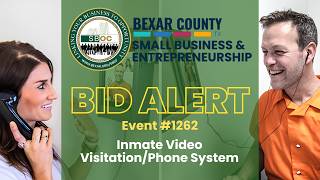 #BidAlert! Event #1262 - Inmate Video Visitation/Phone System
