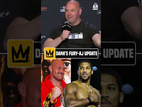 Video: Dana White Gives Tyson Fury vs Anthony Joshua Update 👀
