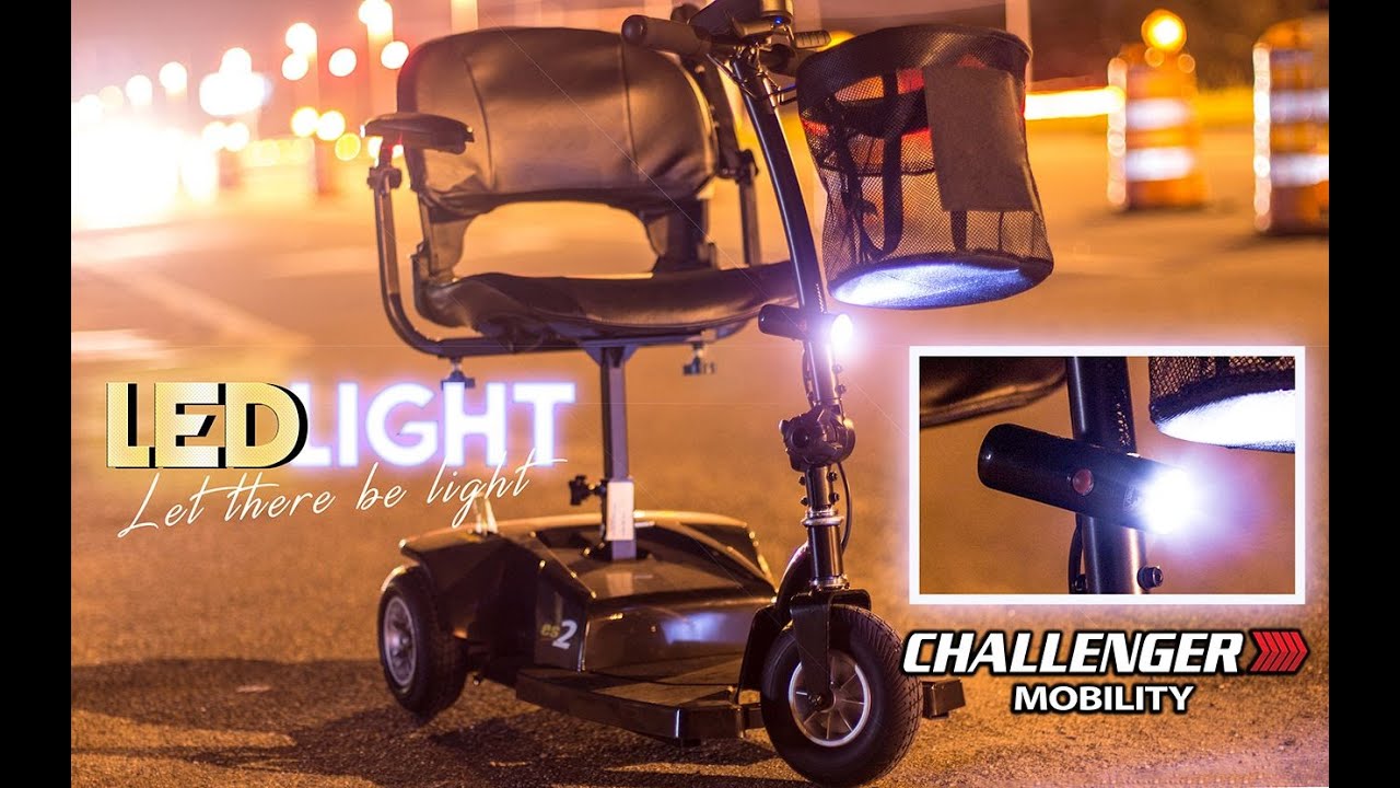 Safety LED Light for most Pride Mobility Scooter, Luggie, Mobie, Go-Go from TOP MOBILITY