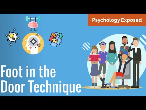 Foot-in-the-Door Technique EXPLAINED 😲