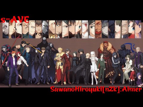 [ASMV] SawanoHiroyuki[nZk]:Aimer - s-AVE | Fate Zero AMV