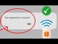 Not Registered On Network Samsung How To Fix Voice Calling Problem Samsung 2026