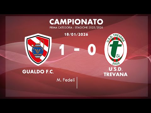 F.C. GUALDO - TREVANA 2020 1-0 gol e highlights | Prima categoria