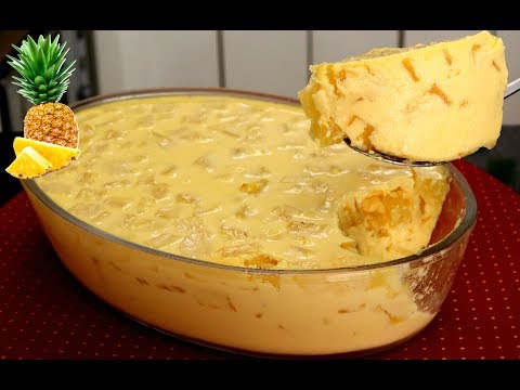 DELICIOUS PINEAPPLE ICE CREAM I SIMPLE AND EASY