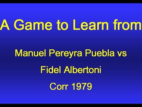 Manuel Pereyra Puebla vs Fidel Albertoni - 1979