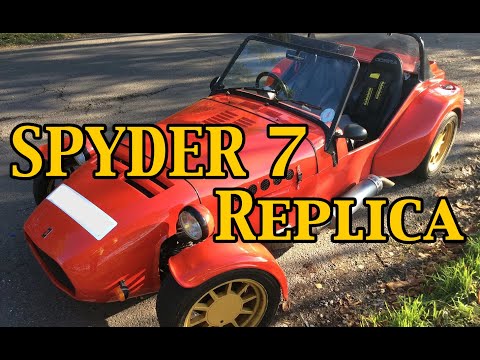 Spyder Silverstone - rare Lotus 7 replica