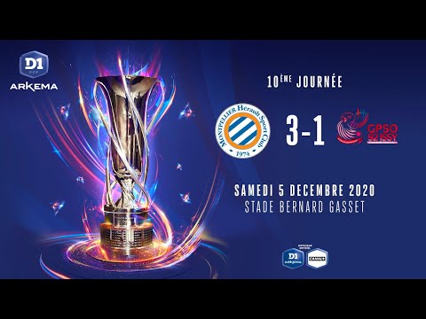 D1 Arkema, J10 : Montpellier HSC - GPSO 92 Issy (3-1)