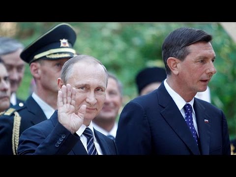Szlovéniába érkezett az orosz elnök