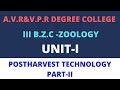 III B Z C ZOOLOGY VI SEM UNIT 1 PART II