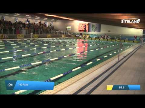 Serie 14 dei 100 Rana  Assoluti Maschi Master - Campionati Regionali Master 2015 VENETO e FRIULI VG