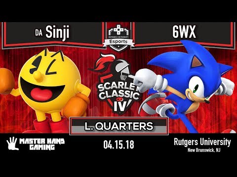 Scarlet Classic IV - DA | Sinji (Pacman) vs 6WX (Sonic) - Loser's Quarters